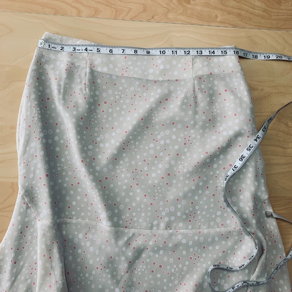 OptionElle Cream Pink Dots Mermaid Skirts - Picture 13 of 15